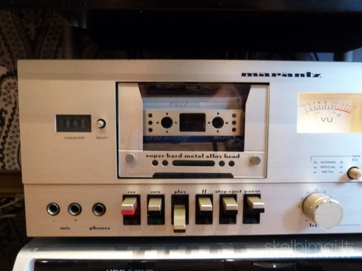 MARANTZ SD1015 Stereo Cassette Deck. Vintage 1980m. ,,Champagne/Gold''.