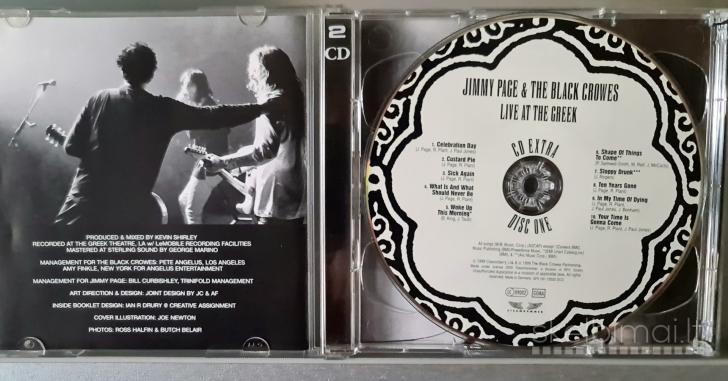 J.Page & Black Crowes ( 2 CD  )