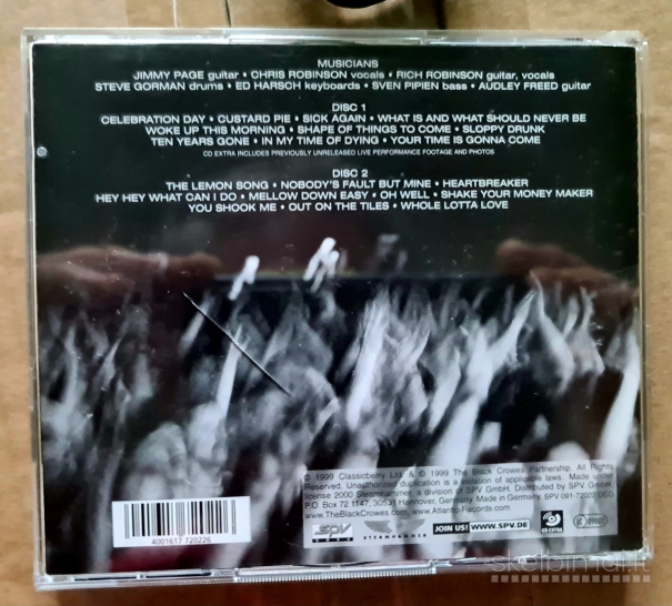 J.Page & Black Crowes ( 2 CD  )
