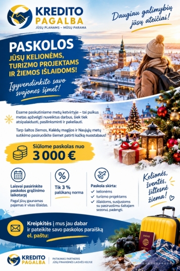 KREDI TO PAGALBA