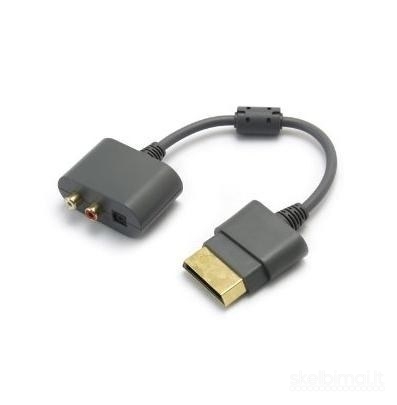 2133 Xbox 360 AV kabelio HDTV adapteris WWW.G23.LT