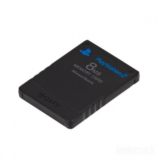2160 PS2 atminties kortelė 8MB juoda WWW.G23.LT