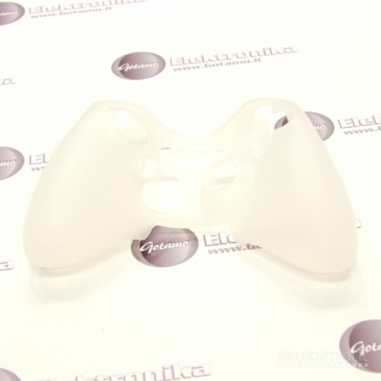 2137 Xbox 360 pultelio silikoninis dėklas baltas WWW.G23.LT