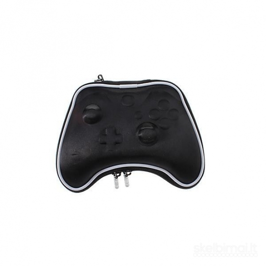 2162 Xbox One pultelio dėklas užtrauktukas juodas WWW.G23.LT