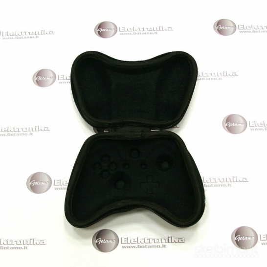 2162 Xbox One pultelio dėklas užtrauktukas juodas WWW.G23.LT