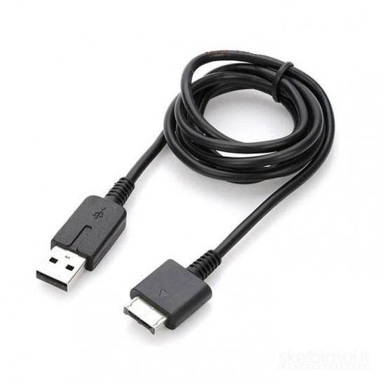 2166 PS Vita 1000 USB kabelis juodas WWW.G23.LT