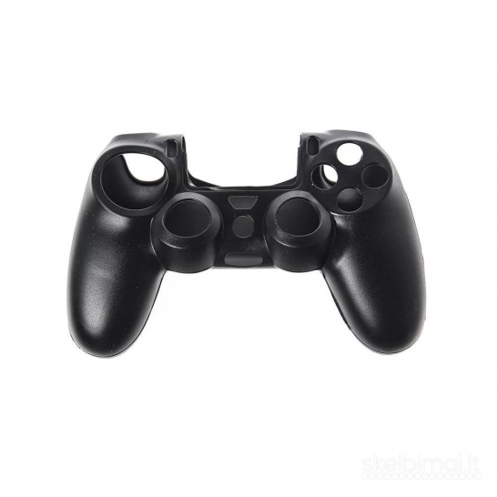 2171 PS4 pultelio silikoninis dėklas juodas WWW.G23.LT