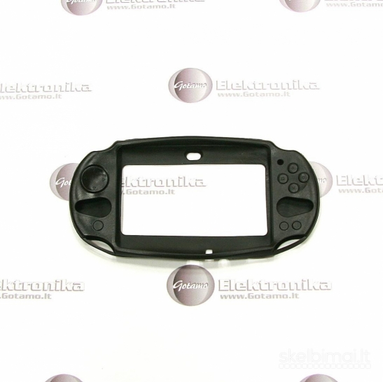 2187 PS Vita 2000 silikoninis dėklas juodas WWW.G23.LT