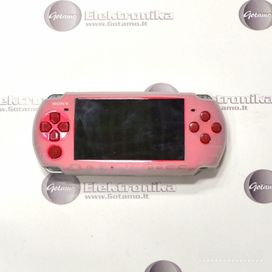 2204 PSP 3000 silikoninis dėklas baltas WWW.G23.LT