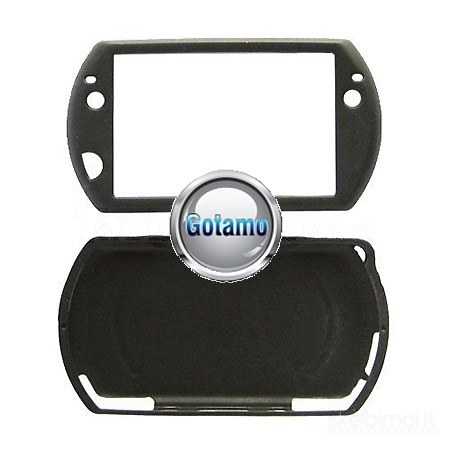 2206 PSP GO silikoninis dėklas juodas WWW.G23.LT
