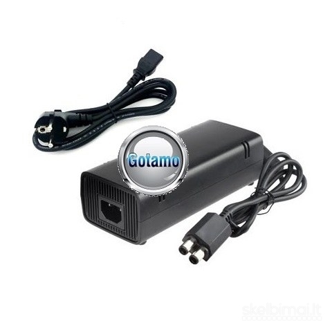2215 Xbox 360 Slim maitinimo blokas su laidu WWW.G23.LT