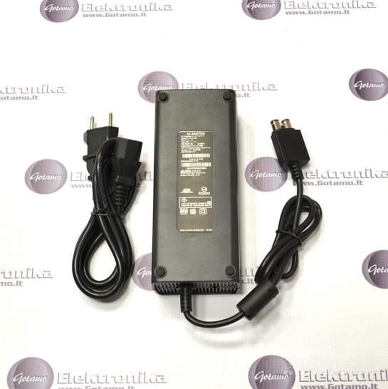 2215 Xbox 360 Slim maitinimo blokas su laidu WWW.G23.LT