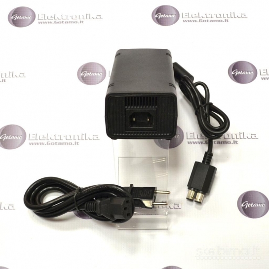 2215 Xbox 360 Slim maitinimo blokas su laidu WWW.G23.LT