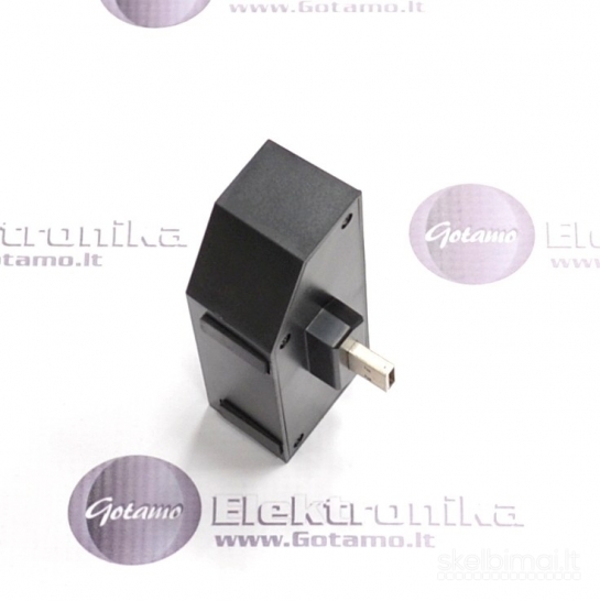 2221 Xbox One USB šakotuvas 4 lizdų juodas WWW.G23.LT