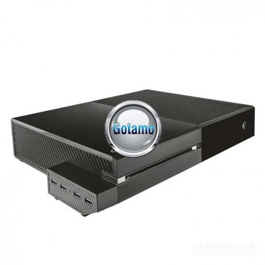 2221 Xbox One USB šakotuvas 4 lizdų juodas WWW.G23.LT