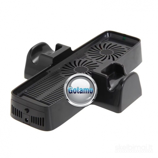 2225 Xbox 360 Slim stovas aušintuvas juodas WWW.G23.LT