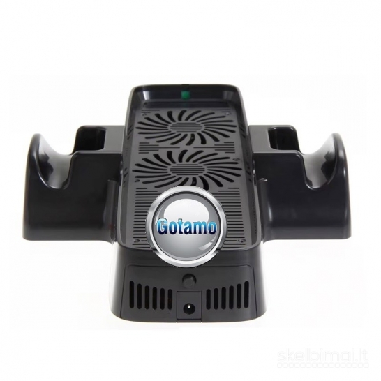 2225 Xbox 360 Slim stovas aušintuvas juodas WWW.G23.LT