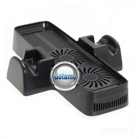 2225 Xbox 360 Slim stovas aušintuvas juodas WWW.G23.LT