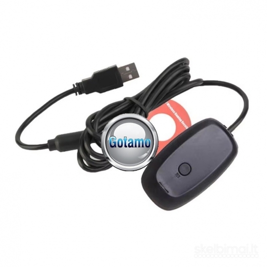 2226 Xbox 360 pultelio belaidis adapteris PC WWW.G23.LT