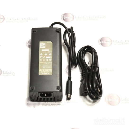 2227 Xbox 360 E maitinimo blokas su tinklo laidu WWW.G23.LT