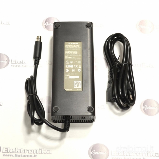 2227 Xbox 360 E maitinimo blokas su tinklo laidu WWW.G23.LT