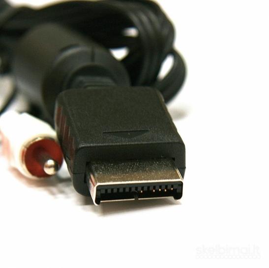 2156 PS1 audio video kabelis su RCA kištukais WWW.G23.LT