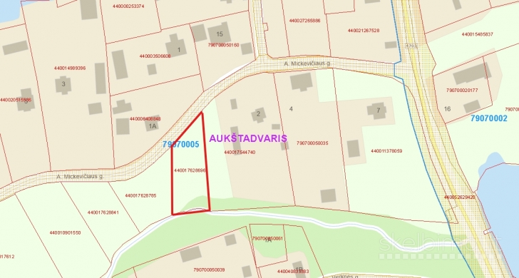 Sklypas Aukštadvario miestelyje