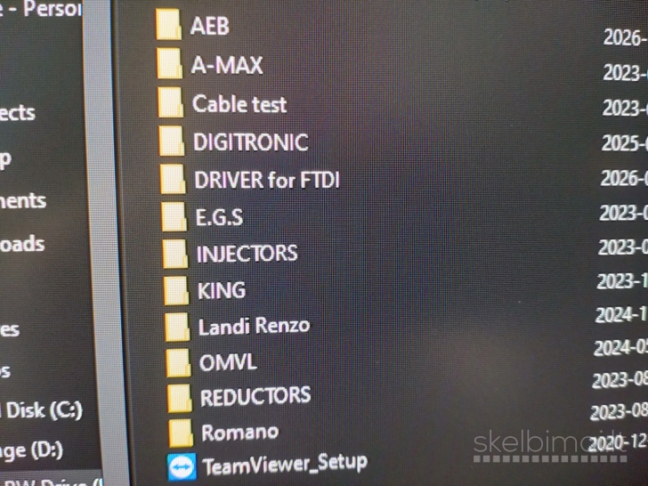 AEB, Lpg dujų diagnostinis kabelis su programom