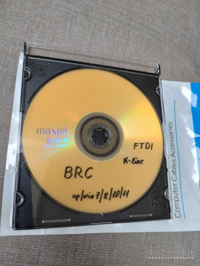 Brc Lpg dujų diagnostinis kabelis su programom