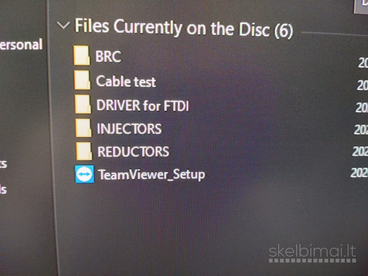 Brc Lpg dujų diagnostinis kabelis su programom