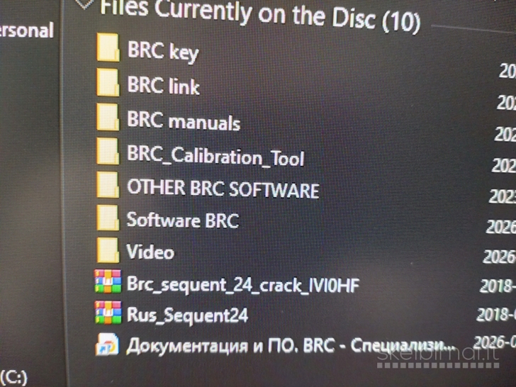 Brc Lpg dujų diagnostinis kabelis su programom