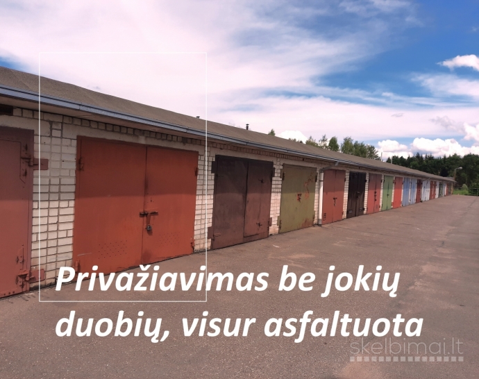 Išnuomoju sausą tvarkingą garažą Eiguliuose, Islandijos pl., Kaunas