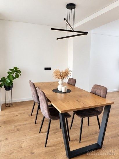 PARDUODAMAS STILINGAI ĮRENGTAS 135 M² KOTEDŽAS TRUŠELIUOSE, KLAIPĖDOS RAJONE
