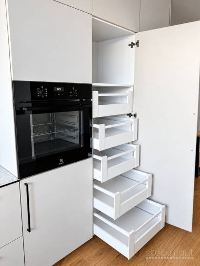 PARDUODAMAS STILINGAI ĮRENGTAS 135 M² KOTEDŽAS TRUŠELIUOSE, KLAIPĖDOS RAJONE
