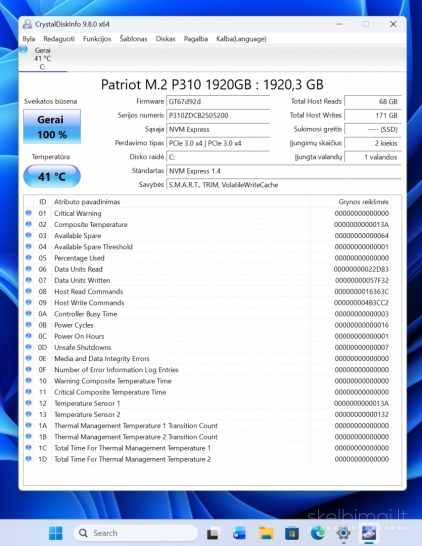 Intel i5-12600KF, 32GB RAM, RX9070XT 16gb, SSD 2tb, Win11pro