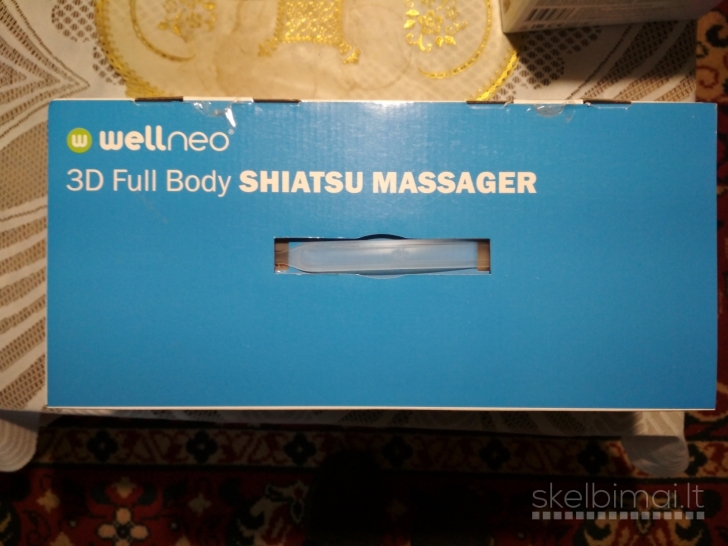 Naujas 'Wellneo 3D Full Body' Kūno Masažuoklis