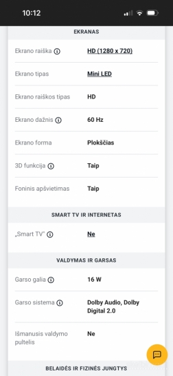 THOMSON TV 32HD2S13