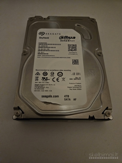 HDD WD 2TB, Seagate SkyHawk 4TB, 3.5” 50–150€