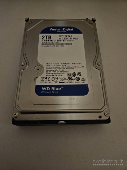 HDD WD 2TB, Seagate SkyHawk 4TB, 3.5” 50–150€