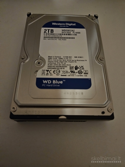 HDD WD 2TB, Seagate SkyHawk 4TB, 3.5” 50–150€