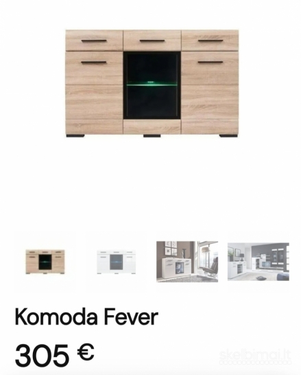 Komoda indauja