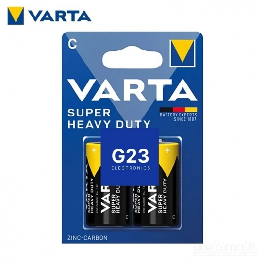 2229 C LR14 2vnt Varta Super Heavy Duty WWW.G23.LT