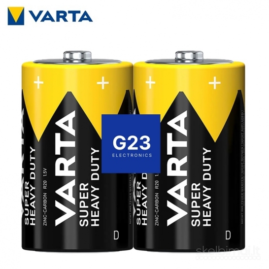 2230 D LR20 2vnt Varta Super Heavy Duty WWW.G23.LT