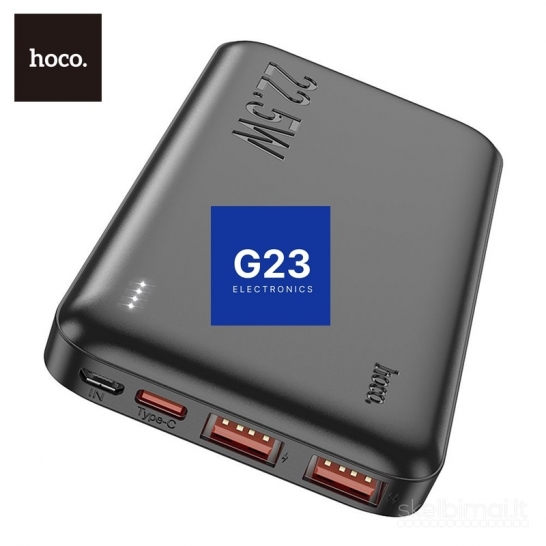 711 10000mAh 22,5W Hoco J101 išorinė baterija akumuliatorius (Power Bank)