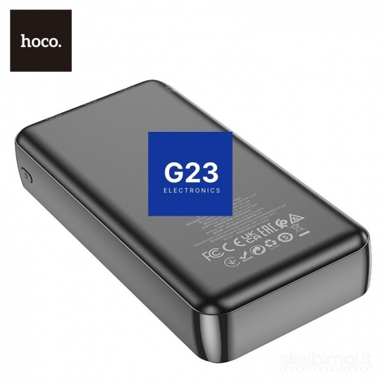 620 20000mAh 10,5W Hoco J100A išorinė baterija akumuliatorius (Power Bank)