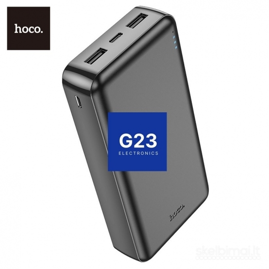 620 20000mAh 10,5W Hoco J100A išorinė baterija akumuliatorius (Power Bank)
