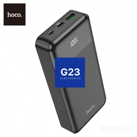 621 20000mAh 20W Hoco J102A išorinė baterija akumuliatorius (Power Bank)