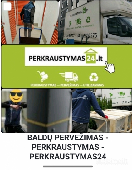 Profesionalus perkraustymas Vilniuje - Perkraustymas24 0620 56777