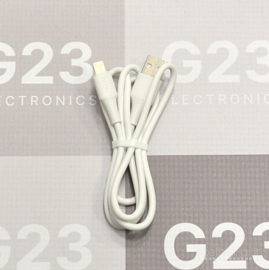 803 Apple Lightning laidas 1 metras 2.4A Hoco X120 baltos WWW.G23.LT