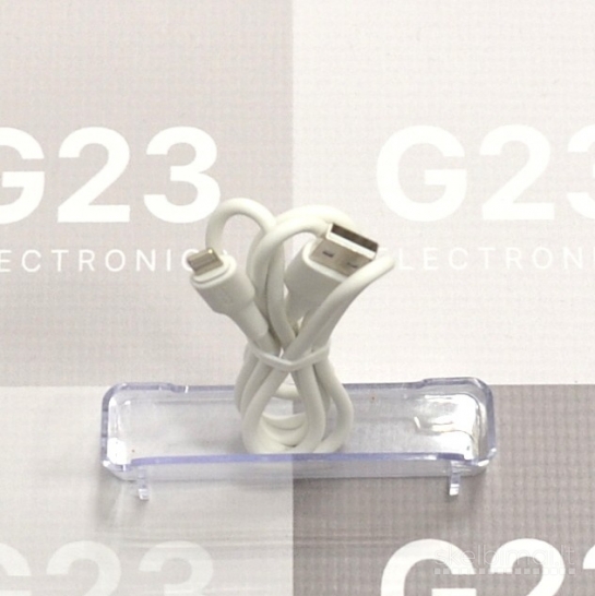 803 Apple Lightning laidas 1 metras 2.4A Hoco X120 baltos WWW.G23.LT